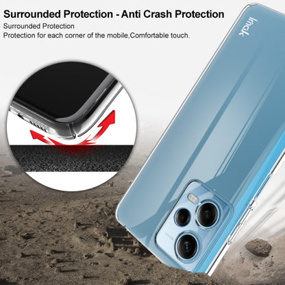 For Xiaomi Redmi Note 12 Pro 5G China imak Wing II Pro Series Wear-resisting Crystal Phone Protective Case(Transparent) - Xiaomi Cases by imak | Online Shopping UK | buy2fix