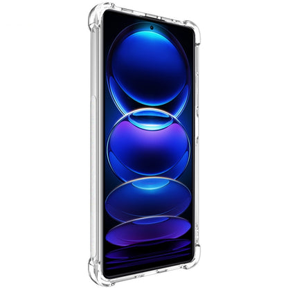 For Xiaomi Redmi Note 12 Pro+ 5G China/Indian imak Shockproof Airbag TPU Phone Case(Transparent) - Xiaomi Cases by imak | Online Shopping UK | buy2fix