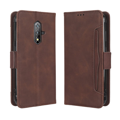 For Blackview BV5200 Skin Feel Calf Texture Card Slots Leather Phone Case(Brown) - More Brand by buy2fix | Online Shopping UK | buy2fix