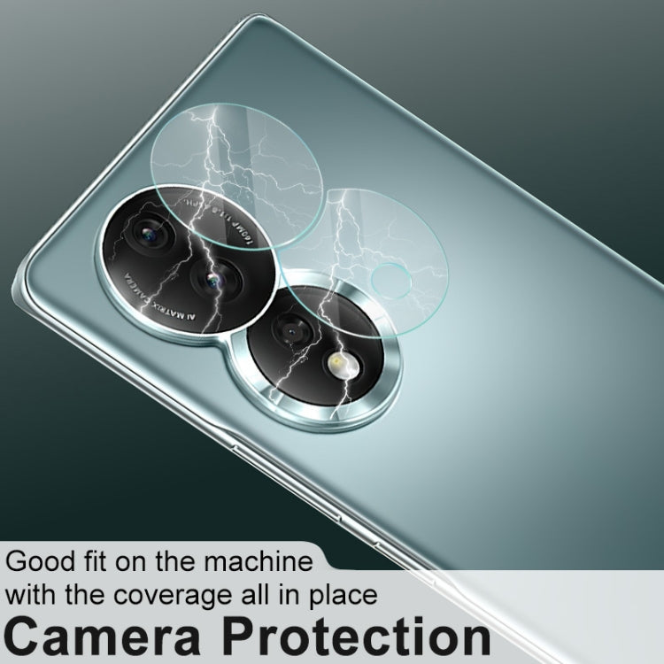 For Honor 80 5G IMAK Rear Camera Glass Lens Film, 1 Set Package - Honor Tempered Glass by imak | Online Shopping UK | buy2fix