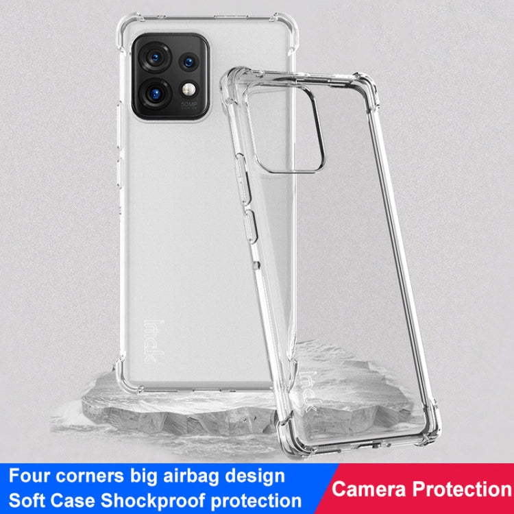 For Motorola Moto X40 5G imak Shockproof Airbag TPU Phone Case(Transparent) - Motorola Cases by imak | Online Shopping UK | buy2fix