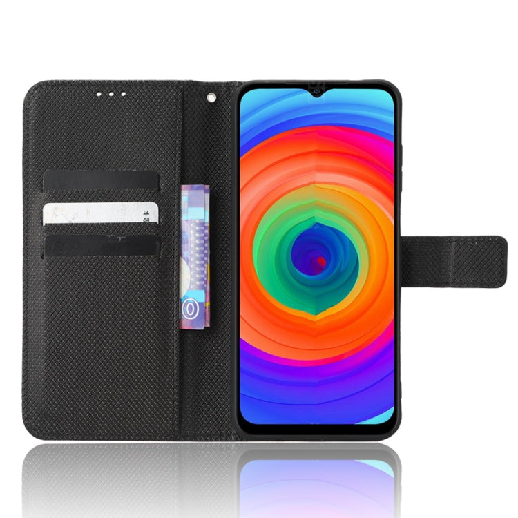 For Ulefone Note 14 Diamond Texture Leather Phone Case(Black) - Ulefone Cases by buy2fix | Online Shopping UK | buy2fix