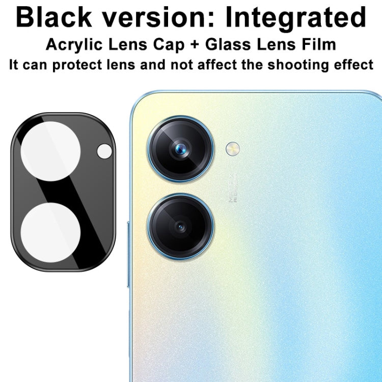 For Realme 10 Pro 5G imak High Definition Integrated Glass Lens Film Black Version - Realme Tempered Glass by imak | Online Shopping UK | buy2fix