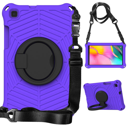 For Samsung Galaxy Tab A 8 SM-T290 Spider King Silicone Protective Tablet Case(Purple) - Other Galaxy Tab PC by buy2fix | Online Shopping UK | buy2fix