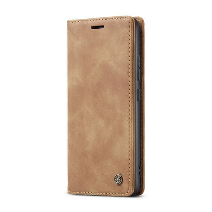 For Xiaomi 13 Lite CaseMe 013 Multifunctional Horizontal Flip Leather Phone Case(Brown) - Xiaomi Cases by CaseMe | Online Shopping UK | buy2fix