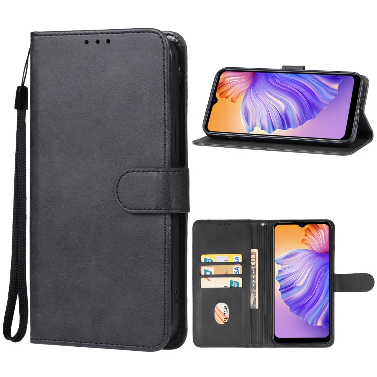 For DOOGEE N50 Leather Phone Case(Black) - Doogee Cases by buy2fix | Online Shopping UK | buy2fix