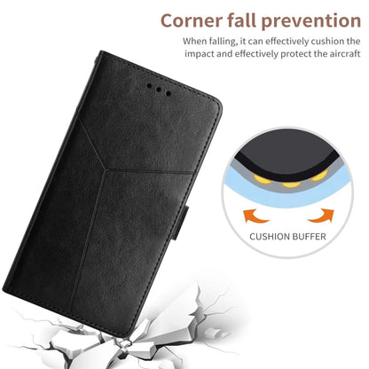 For Xiaomi 14 Pro Y-shaped Pattern Flip Leather Phone Case(Black) - 14 Pro Cases by buy2fix | Online Shopping UK | buy2fix