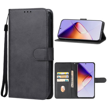 For Infinix Note 40 Pro 4G Leather Phone Case(Black) - Infinix Cases by buy2fix | Online Shopping UK | buy2fix