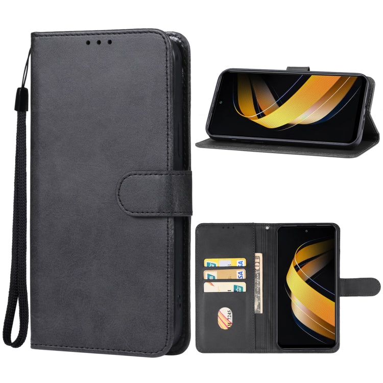 For Infinix Smart 8 Plus Leather Phone Case(Black) - Infinix Cases by buy2fix | Online Shopping UK | buy2fix