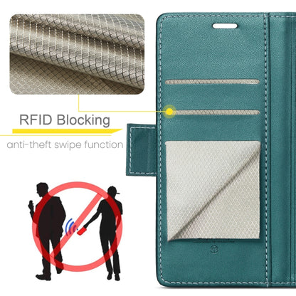 For Xiaomi Redmi Note 13 5G CaseMe 023 Butterfly Buckle Litchi Texture RFID Anti-theft Leather Phone Case(Pearly Blue) - Xiaomi Cases by CaseMe | Online Shopping UK | buy2fix