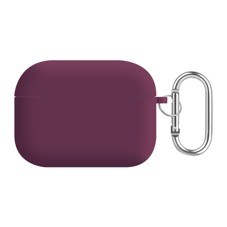 For AirPods 3 PC Lining Silicone Bluetooth Earphone Protective Case(Rose Purple Red) - For AirPods 3 by buy2fix | Online Shopping UK | buy2fix