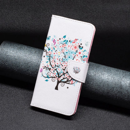 For Xiaomi Redmi K70 / K70 Pro Colored Drawing Pattern Leather Phone Case(Tree) - K70 Pro Cases by buy2fix | Online Shopping UK | buy2fix