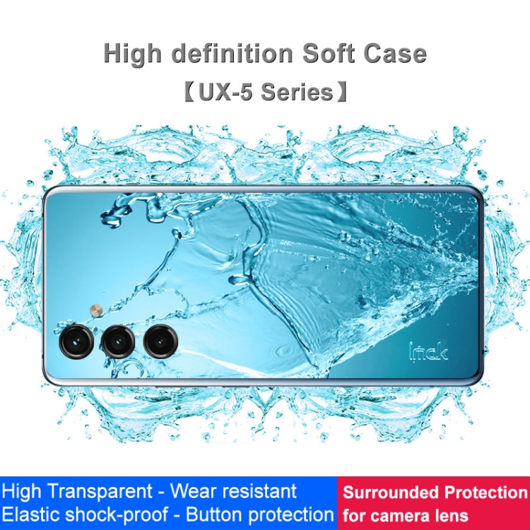 For Samsung Galaxy A24 4G IMAK UX-5 Series Transparent Shockproof TPU Protective Phone Case - Galaxy Phone Cases by imak | Online Shopping UK | buy2fix