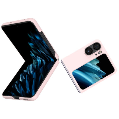 For OPPO Find N2 Flip 5G IMAK JS-2 Series Colorful PC Case(Pink) - OPPO Cases by imak | Online Shopping UK | buy2fix