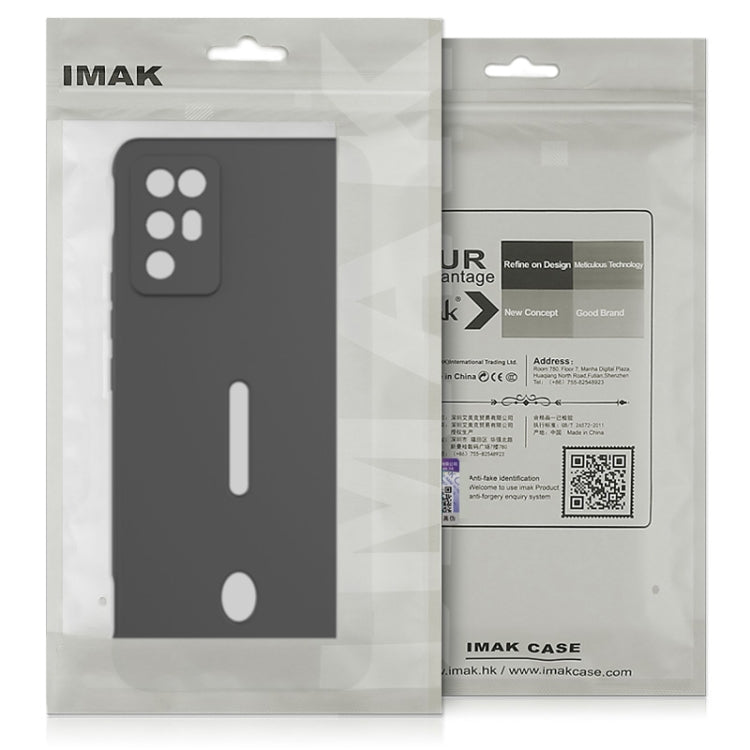 For Xiaomi Redmi Note 13 5G IMAK UC-4 Series Straight Edge TPU Soft Phone Case(White) - Note 13 Cases by imak | Online Shopping UK | buy2fix