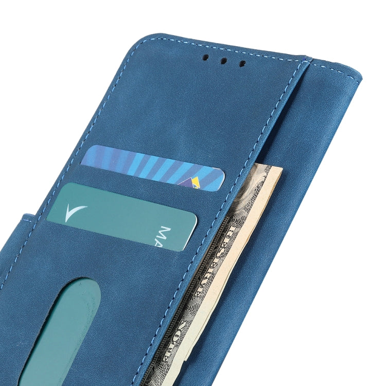 For iPhone 16 Pro KHAZNEH Retro Texture Leather Phone Case(Blue) - iPhone 16 Pro Cases by buy2fix | Online Shopping UK | buy2fix