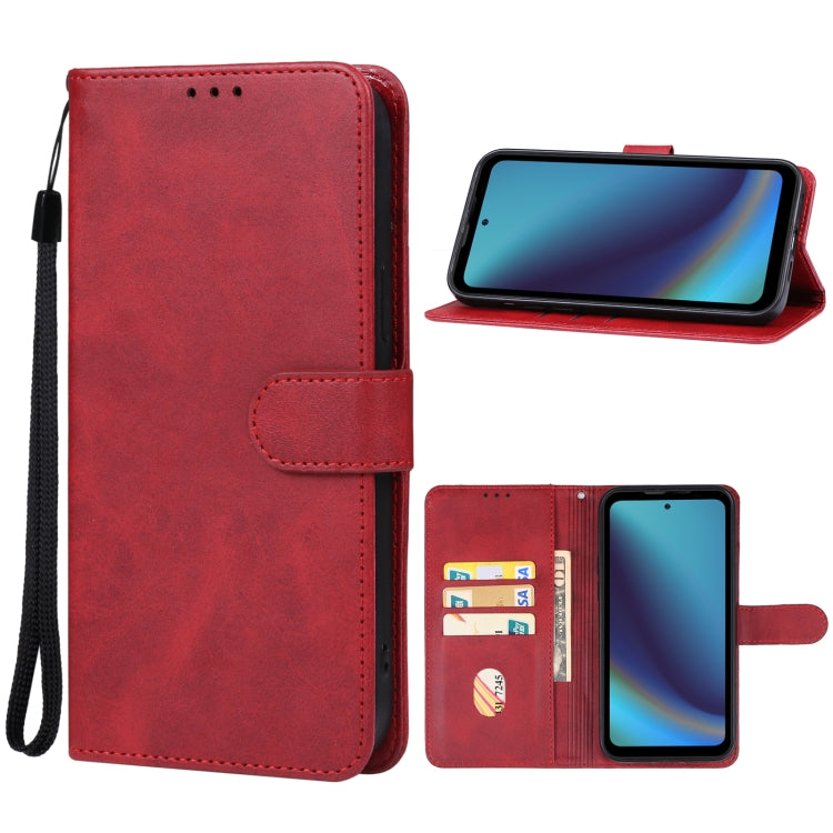 For DOOGEE V20 Pro Leather Phone Case(Red) - Doogee Cases by buy2fix | Online Shopping UK | buy2fix