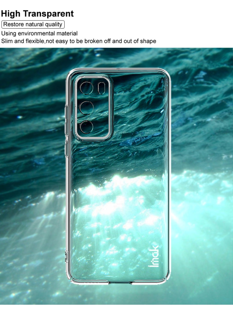 For Huawei P40 IMAK Wing II Wear-resisting Crystal Protective Case - Huawei Cases by imak | Online Shopping UK | buy2fix