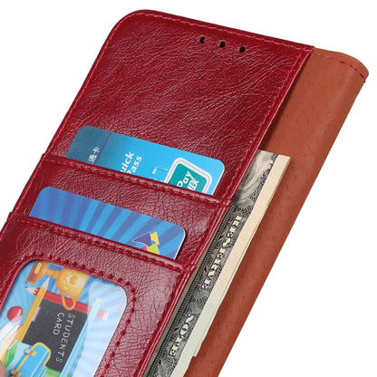 For OnePlus 13 Nappa Texture Leather Phone Case(Red) - OnePlus Cases by buy2fix | Online Shopping UK | buy2fix