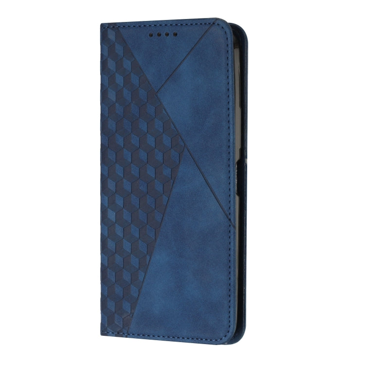 For Xiaomi 14 Diamond Splicing Skin Feel Magnetic Leather Phone Case(Blue) - 14 Cases by buy2fix | Online Shopping UK | buy2fix