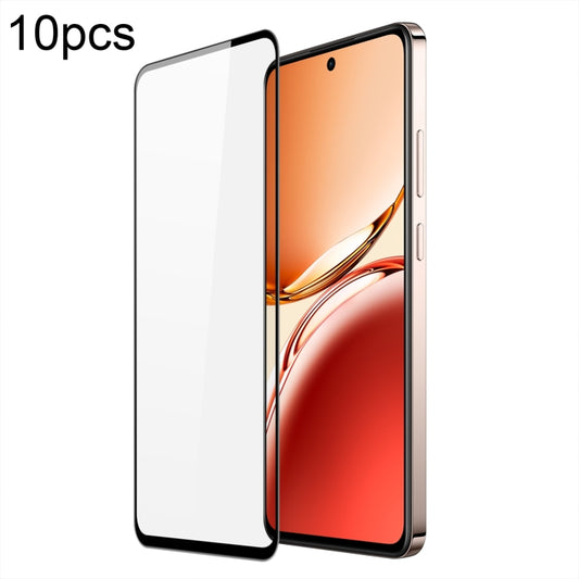 For OPPO Reno12 F 4G / 5G 10pcs DUX DUCIS 0.33mm 9H Medium Alumina Tempered Glass Film - Reno12 F Tempered Glass by DUX DUCIS | Online Shopping UK | buy2fix