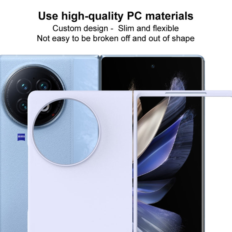 For vivo X Fold2 IMAK JS-2 Series Colorful PC Case(White) - vivo Cases by imak | Online Shopping UK | buy2fix