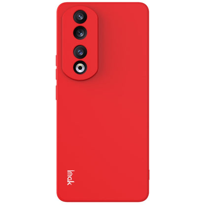 For Honor 90 Pro 5G imak UC-4 Series Straight Edge TPU Phone Case(Red) - Honor Cases by imak | Online Shopping UK | buy2fix