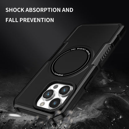 For iPhone 15 Pro MagSafe Shockproof Armor Phone Case(Black) - iPhone 15 Pro Cases by buy2fix | Online Shopping UK | buy2fix