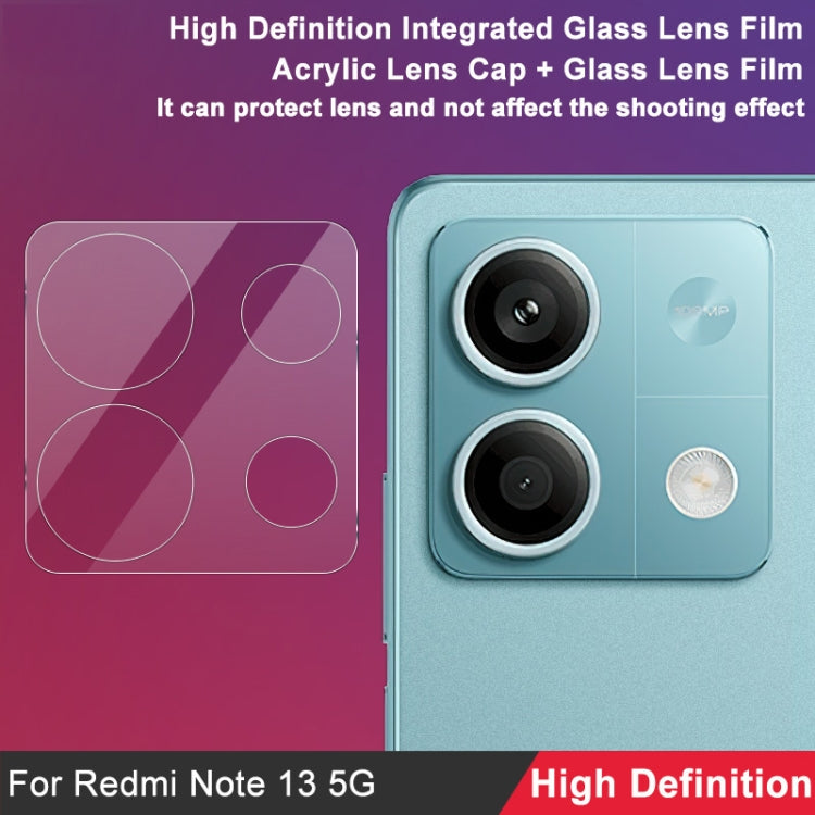 For Xiaomi Redmi Note 13 5G imak High Definition Integrated Glass Lens Film - For Xiaomi by imak | Online Shopping UK | buy2fix