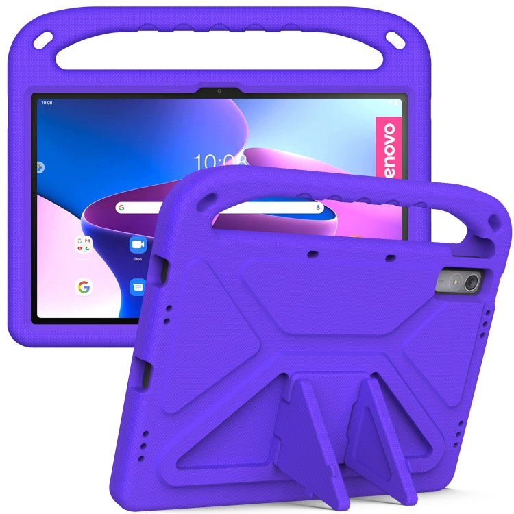 For Lenovo Pad Pro 2021 TB-J716F Handle Portable EVA Shockproof Tablet Case(Purple) - Lenovo by buy2fix | Online Shopping UK | buy2fix