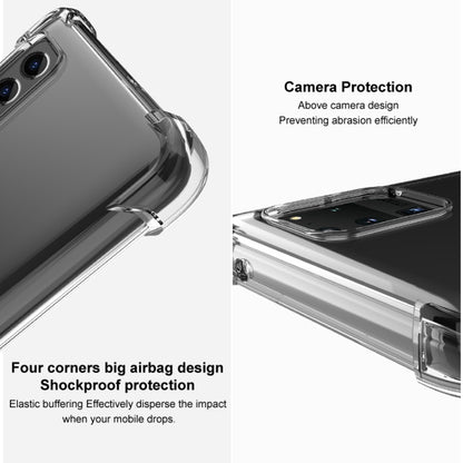 For Honor X50i+ 5G imak Shockproof Airbag TPU Phone Case(Transparent) - Honor Cases by imak | Online Shopping UK | buy2fix