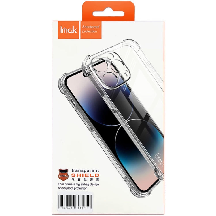 For Nokia G42 5G imak Shockproof Airbag TPU Phone Case(Transparent) - Nokia Cases by imak | Online Shopping UK | buy2fix