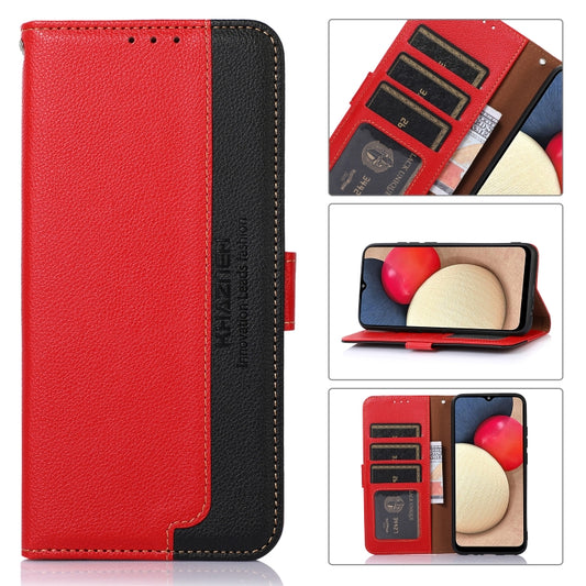 For OPPO Find X7 Pro / Find X7 Ultra KHAZNEH Litchi Texture Leather RFID Phone Case(Red) - Find X7 Ultra Cases by buy2fix | Online Shopping UK | buy2fix