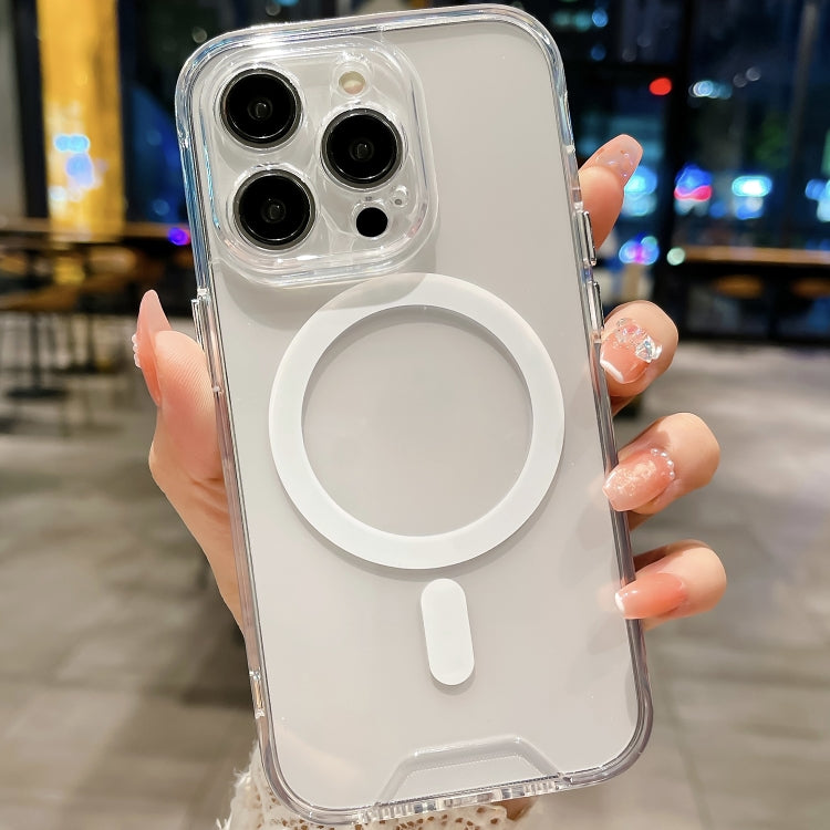 For iPhone XS / X MagSafe Space Phone Case(Transparent) - More iPhone Cases by buy2fix | Online Shopping UK | buy2fix