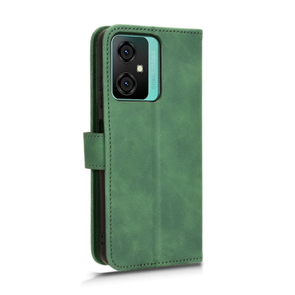 For Blackview OSCAL C70 Skin Feel Magnetic Flip Leather Phone Case(Green) - More Brand by buy2fix | Online Shopping UK | buy2fix