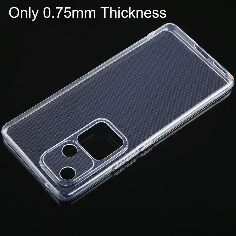 For vivo S18 Ultra-thin Transparent TPU Phone Case - S18 Cases by buy2fix | Online Shopping UK | buy2fix