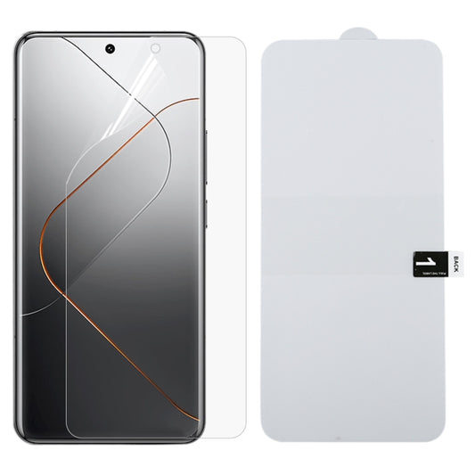 For Xiaomi 14 Pro / 14 Ultra Full Screen Protector Explosion-proof Hydrogel Film - 14 Pro Tempered Glass by buy2fix | Online Shopping UK | buy2fix