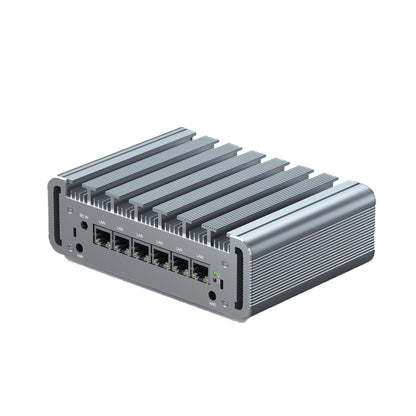 HYSTOU PO9B-J4125-6L Embedded Intel Celeron J4125 Processor Six Network Ports Mini Host, Specification:24GB+512GB+1TB - Windows Mini PCs by HYSTOU | Online Shopping UK | buy2fix