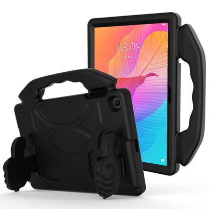 For Honor Pad X8 10.1 Thumb Bracket EVA Shockproof Tablet Case(Black) - Honor by buy2fix | Online Shopping UK | buy2fix