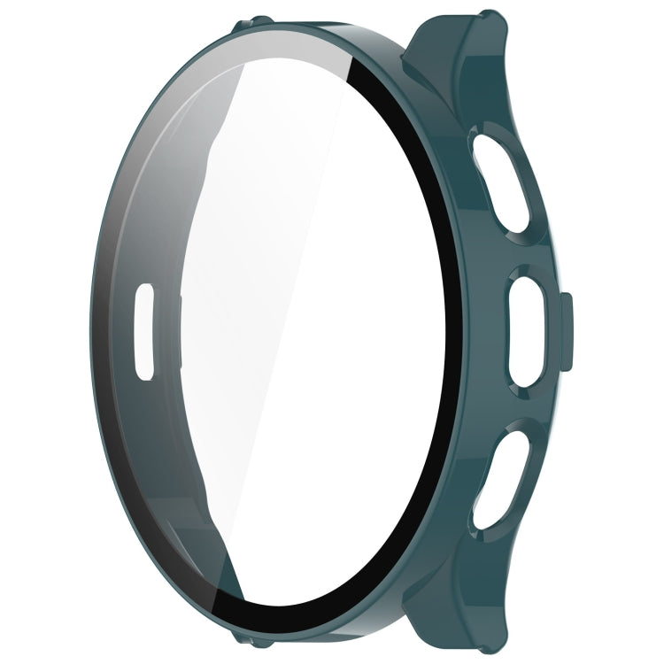 For Garmin Venu 3 PC + Tempered Glass Film Integrated Watch Case(Pine Green) - Watch Cases by buy2fix | Online Shopping UK | buy2fix