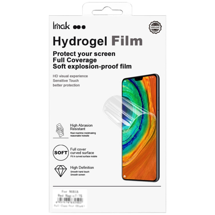 For Huawei Pura 70 Pro 2pcs imak Curved Full Screen Hydrogel Film Protector - Huawei Tempered Glass by imak | Online Shopping UK | buy2fix