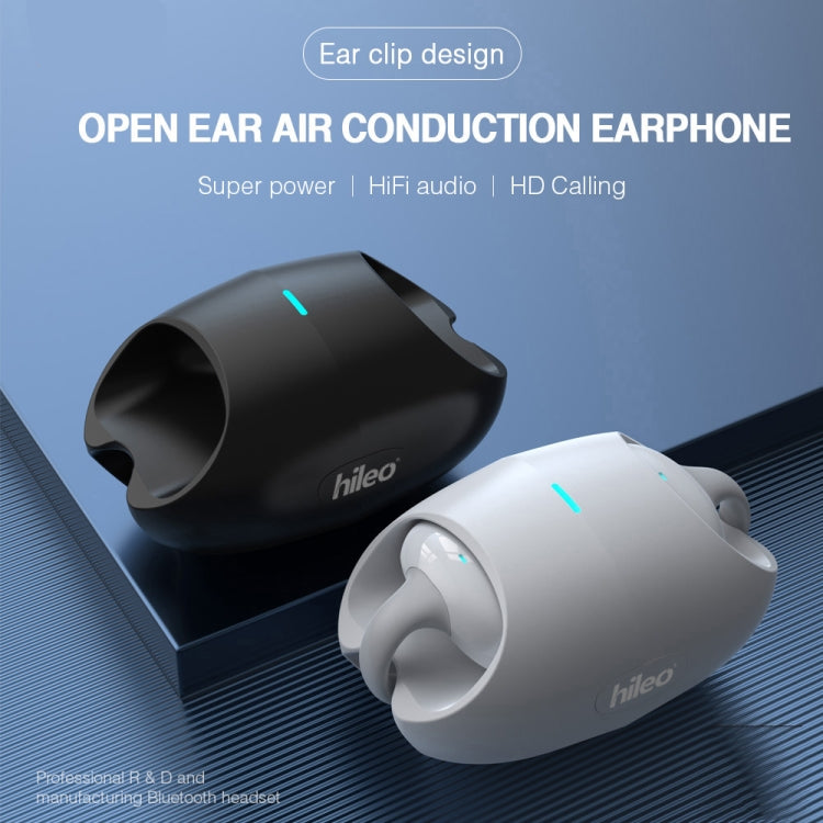Hileo Hi80 TWS Wireless Bluetooth IPX5 Waterproof In-ear Sports Noise Reduction Earphone(Black) - Sport Earphone by Hileo | Online Shopping UK | buy2fix