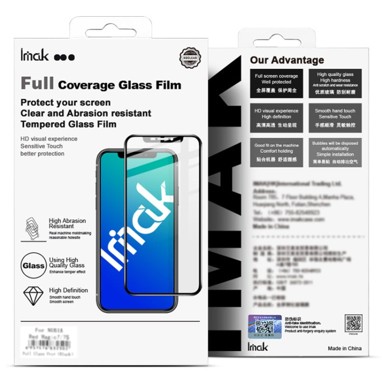 For Samsung Galaxy Z Flip5 5G IMAK Full Coverage Tempered Back Glass Film Set - Galaxy Z Flip5 5G Tempered Glass by imak | Online Shopping UK | buy2fix