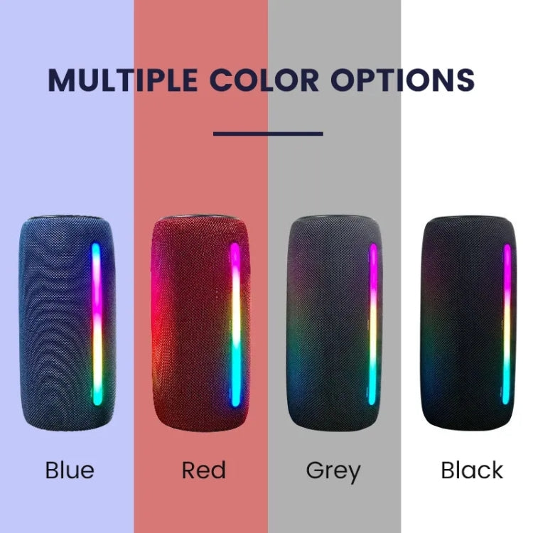 L12 Colorful LED Wireless Bluetooth-compatible Portable Speaker(Blue) - Desktop Speaker by buy2fix | Online Shopping UK | buy2fix