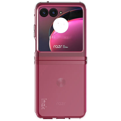 For Motorola Razr 40 Ultra imak UX-6 series All-inclusive Shockproof Airbag TPU Invisible Phone Case(Transparent) - Motorola Cases by imak | Online Shopping UK | buy2fix