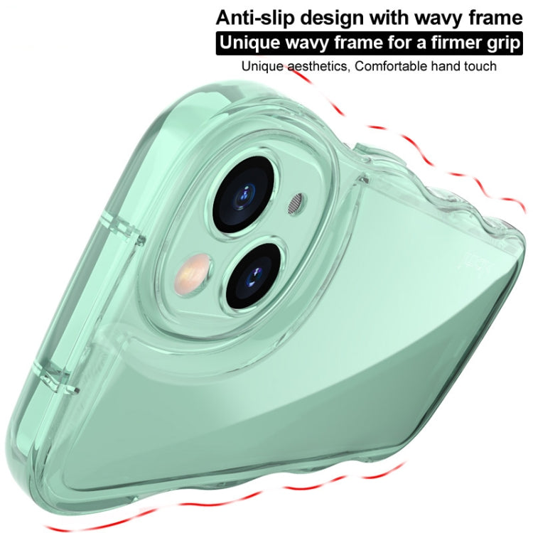 For Huawei Mate 60 Pro / 60 Pro+ IMAK Wave Bubble Soft Shockproof Phone Case(Transparent) - Huawei Cases by imak | Online Shopping UK | buy2fix