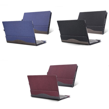 For Lenovo V15 G2 ALC / ITL / IJL Laptop Leather Anti-Fall Protective Case(Wine Red) - 15.6 - 17 inch by buy2fix | Online Shopping UK | buy2fix