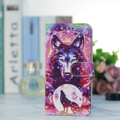 For Ulefone Note 14 Painted Pattern Horizontal Flip Leather Phone Case(Wolf Totem) - Ulefone Cases by buy2fix | Online Shopping UK | buy2fix