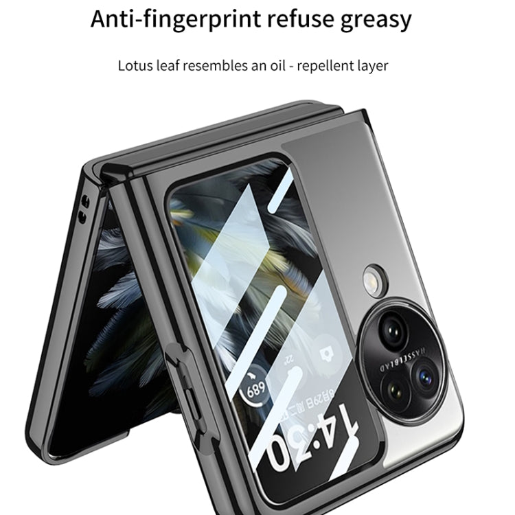 For OPPO Find N3 Flip GKK Integrated Electroplating Full Coverage Phone Case(Black) - Find N3 Flip Cases by GKK | Online Shopping UK | buy2fix