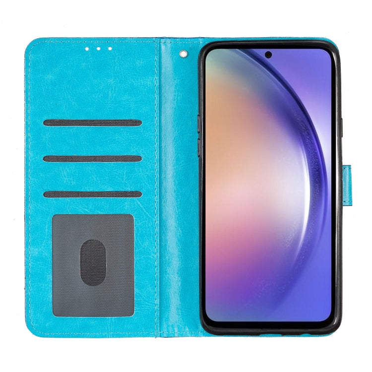 For Ulefone Note 14 Glitter Powder Flip Leather Phone Case(Blue) - Ulefone Cases by buy2fix | Online Shopping UK | buy2fix